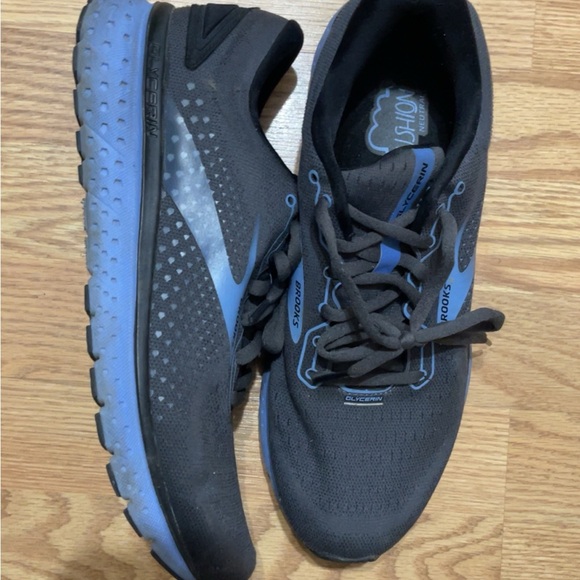 Brooks Glycerin 18 in grey/blue Women size 11.5 - Picture 4 of 5